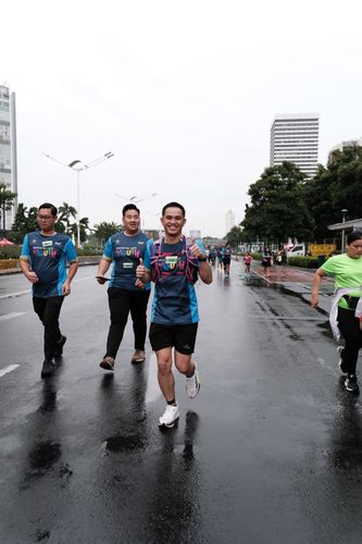Race photo from Road to BAF Lions Run 2024