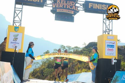 Race photo from Kelud Vertical Challenge 2024