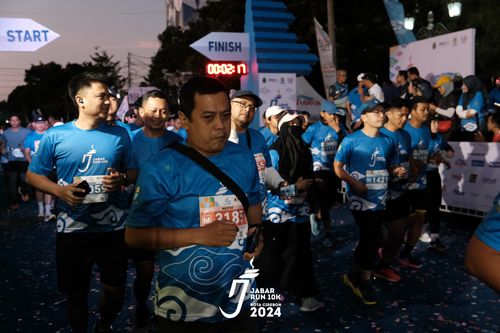 Race photo from Jabar Run 10K 2024