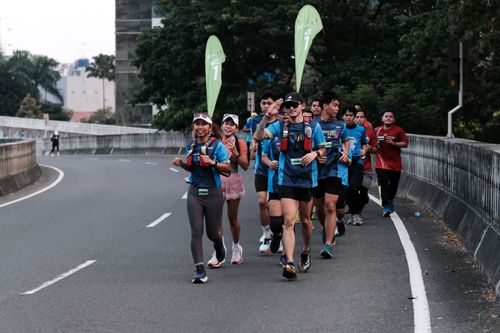 Race photo from Lari Bareng Yuk!