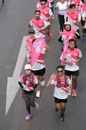 Race photo from Smartfren Run 2024 Vibes