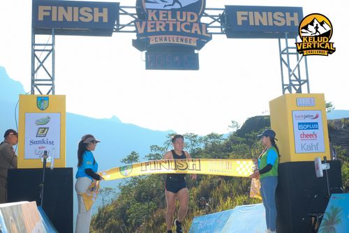 Race photo from Kelud Vertical Challenge 2024