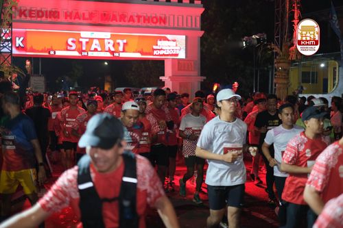 Race photo from Kediri Half Marathon 2025