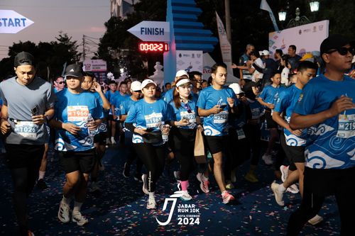 Race photo from Jabar Run 10K 2024