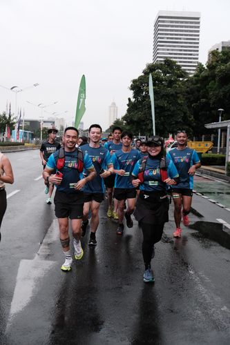 Race photo from Road to BAF Lions Run 2024