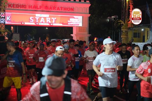 Race photo from Kediri Half Marathon 2025