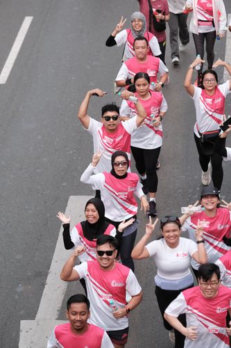 Race photo from Smartfren Run 2024 Vibes