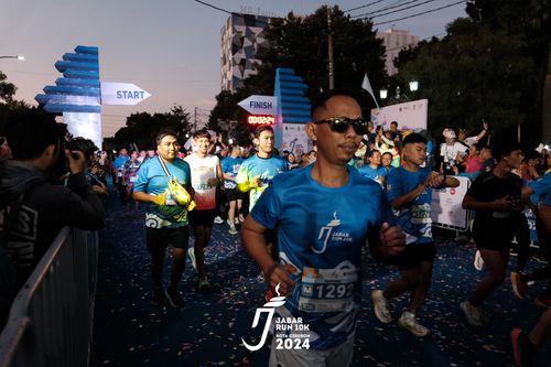 Race photo from Jabar Run 10K 2024