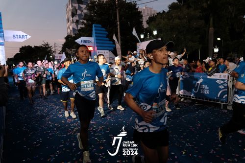 Race photo from Jabar Run 10K 2024