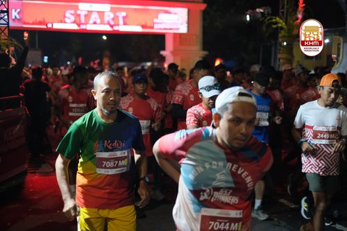 Race photo from Kediri Half Marathon 2025
