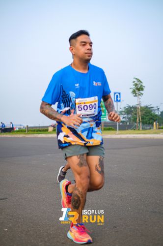Race photo from ISOPlus Run 2024 Jakarta