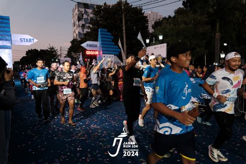 Race photo from Jabar Run 10K 2024