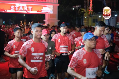 Race photo from Kediri Half Marathon 2025
