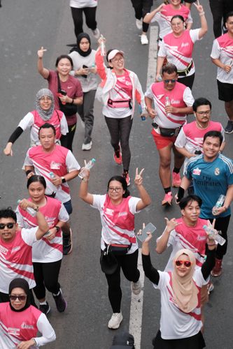 Race photo from Smartfren Run 2024 Vibes