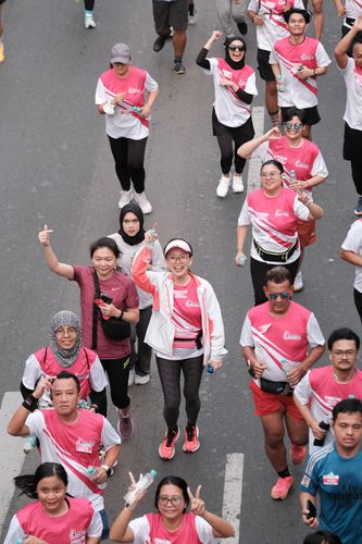 Race photo from Smartfren Run 2024 Vibes