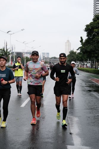 Race photo from Road to BAF Lions Run 2024