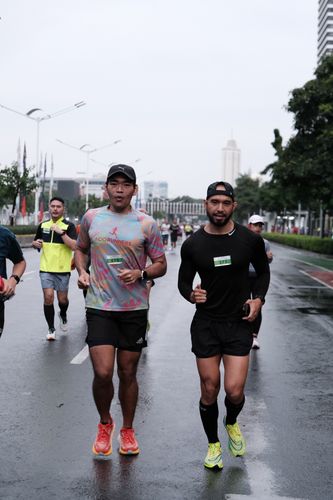 Race photo from Road to BAF Lions Run 2024