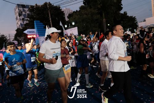Race photo from Jabar Run 10K 2024