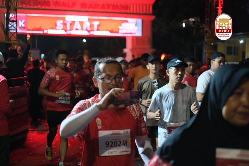 Race photo from Kediri Half Marathon 2025
