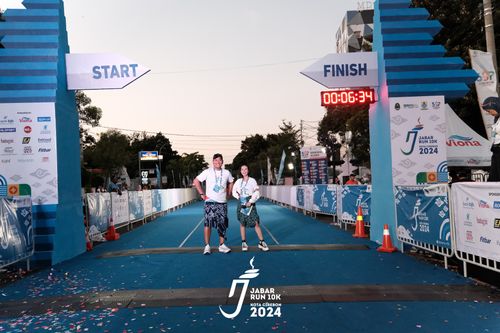 Race photo from Jabar Run 10K 2024