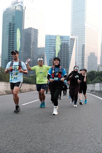 Race photo from Lari Bareng Yuk!