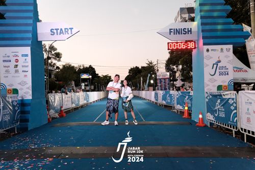 Race photo from Jabar Run 10K 2024