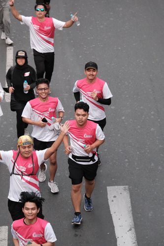 Race photo from Smartfren Run 2024 Vibes