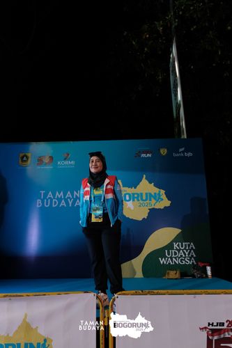 Race photo from Taman Budaya x BOGORUN 2025