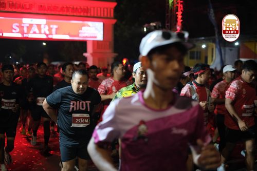 Race photo from Kediri Half Marathon 2025