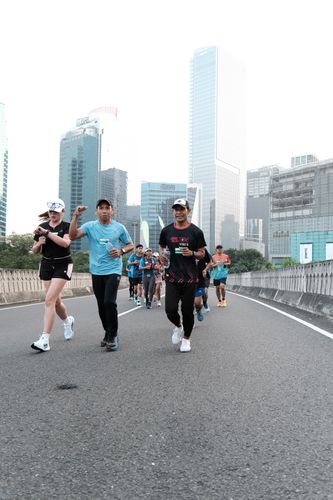 Race photo from Lari Bareng Yuk!