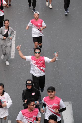 Race photo from Smartfren Run 2024 Vibes