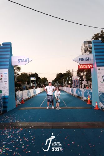 Race photo from Jabar Run 10K 2024