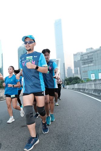 Race photo from Lari Bareng Yuk!