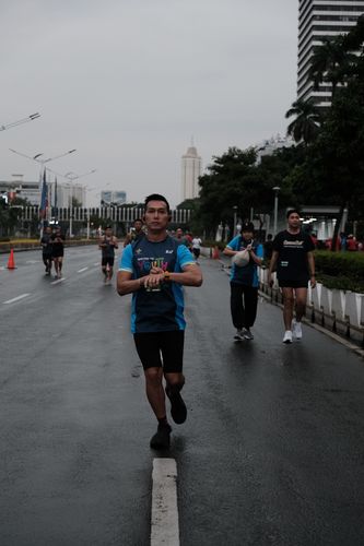 Race photo from Road to BAF Lions Run 2024