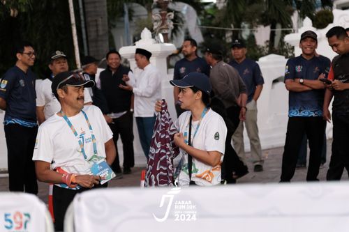 Race photo from Jabar Run 10K 2024