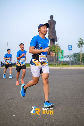 Race photo from ISOPlus Run 2024 Jakarta
