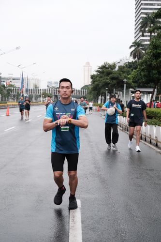 Race photo from Road to BAF Lions Run 2024