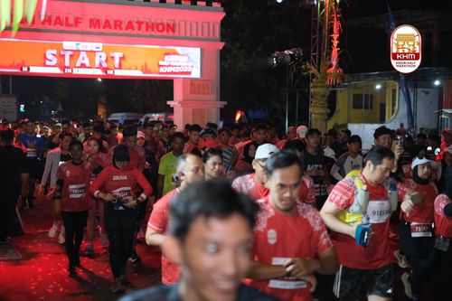 Race photo from Kediri Half Marathon 2025