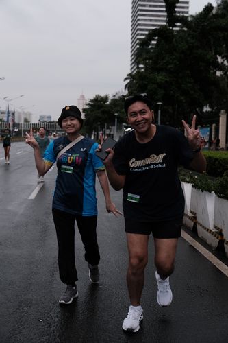 Race photo from Road to BAF Lions Run 2024