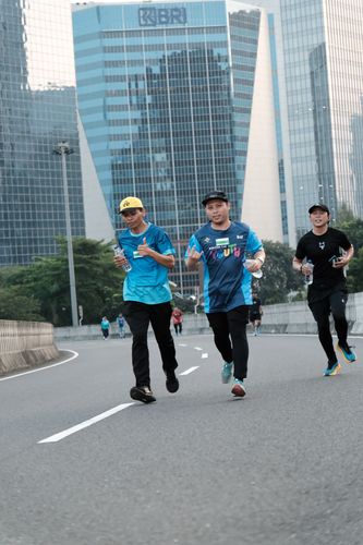 Race photo from Lari Bareng Yuk!