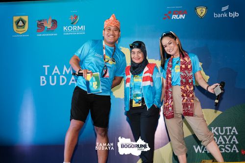 Race photo from Taman Budaya x BOGORUN 2025