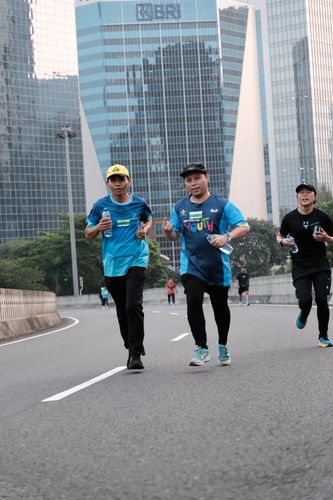 Race photo from Lari Bareng Yuk!