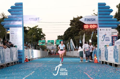Race photo from Jabar Run 10K 2024