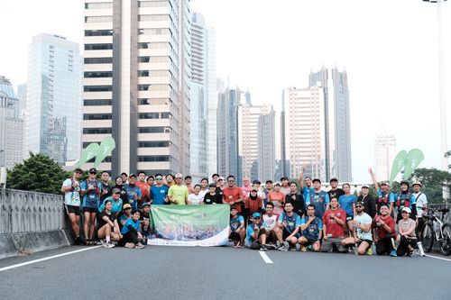 Race photo from Lari Bareng Yuk!