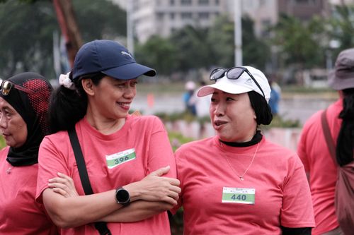 Race photo from Road to BAF Lions Run 2024