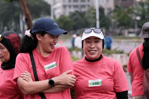 Race photo from Road to BAF Lions Run 2024