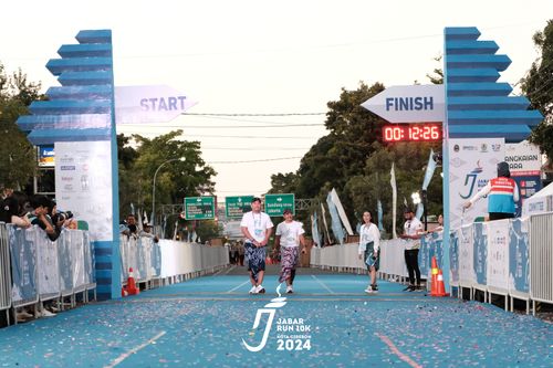 Race photo from Jabar Run 10K 2024