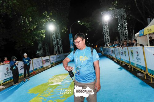 Race photo from Taman Budaya x BOGORUN 2025