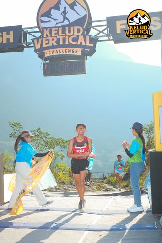 Race photo from Kelud Vertical Challenge 2024