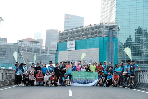 Race photo from Lari Bareng Yuk!